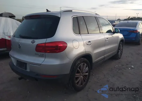 2012 Volkswagen Tiguan Se из США, поврежденный, VIN WVGBV7AX9CW538532